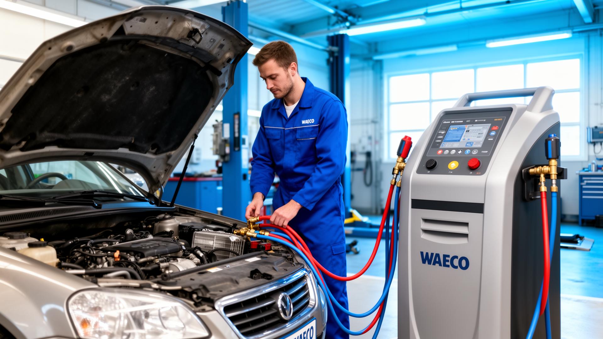 Serwis klimatyzacji samochodowej Gorzyce – nabijanie klimy R134a i R1234yf, stacja klimatyzacyjna MROAUTO